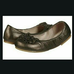 Bloch Caviar Metallic Raphaela Ballet Flat Shoes